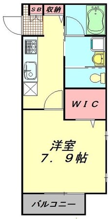 エスポワールの物件間取画像